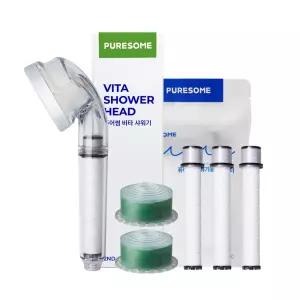 [6개월세트] 비타샤워기+필터1팩+비타필터달콤쑥2개