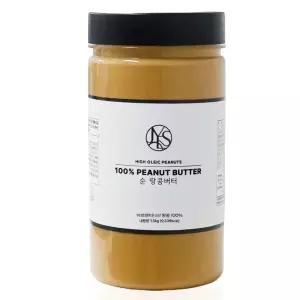 야스티 아르헨티나산 하이올레익 땅콩 100% 국내제조 순 땅콩버터 크리미 1.5kg X 1개 무첨가 100% 피넛버터 대용량 잼