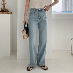 [시크릿라벨] 슬릿포인트맥시데님팬츠