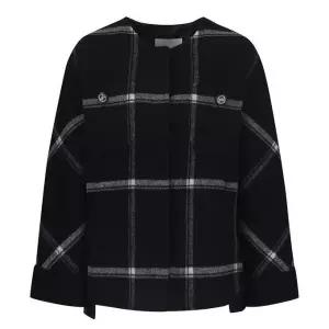 [베스띠벨리]울혼방격자패턴언발코트 24FWH42642BKP_YS