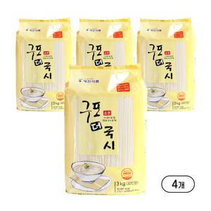 구포 더 국시 소면 3kg x 4개 (박스)