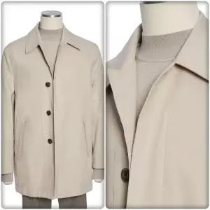 [롯데백화점]레노마 S/S봄의 컬러 베이지 하프기장 트렌치코트 RQIMBH01ADR4470A