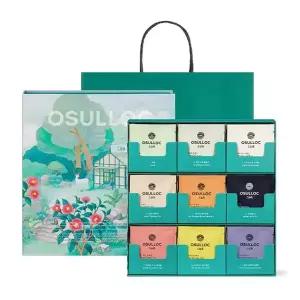 오설록 차의 정원 9종 3입, 1개(총  27입)+쇼핑백