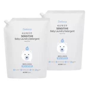 베비언스 센서티브 베이비 세탁세제 리필, 2.2L, 2개