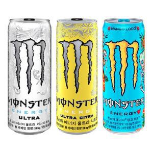 몬스터 울트라+시트라+망고로코 6캔씩 총 18캔