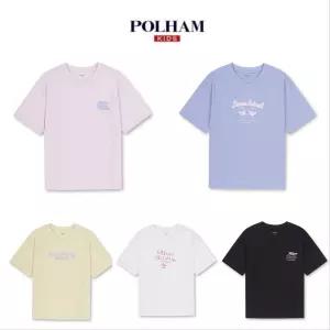 [폴햄키즈]여아)폴키베어 코튼 그래픽 반팔티_CC