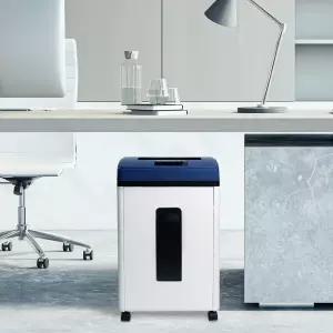 코아시스템 소형 중형 사무실 가정용 문서세단기 DOLPHIN-707 15매 25L 저소음 보안 P-4등급 꽃가루형 파쇄기 세절기