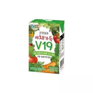 [베지밀]정식품 건강담은 야채가득 V19 145mlx24입
