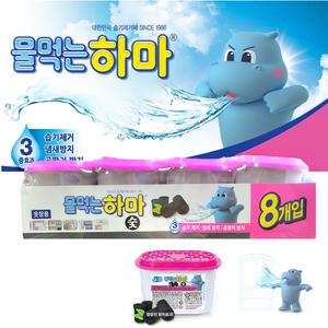 물먹는하마 참숯 옷장용 제습제 8px1개 