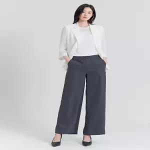 [지센]핏센 쿨 와이드 밴딩 슬랙스 LOPTP401_DG