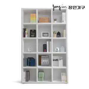 [장인가구]마카롱 1200 5단 15칸 오픈책장