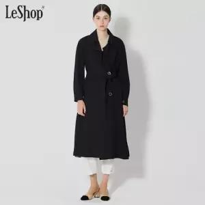 더블 버튼 바바리 트렌치코트