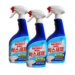 피죤 무균무때 뿌리는 락스세제 750ml 3개 물때 곰팡이 제거