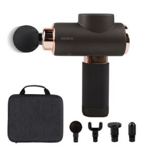 제스파 5단계 속도조절 무선 마사지건_블랙로즈골드 효도 선물