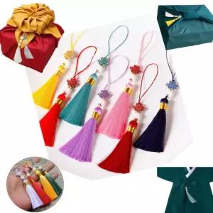 예단 한복 미니노리개 한복 보자기 소품 매듭펜던트 다용도 인테리어 선물포장용 노리개