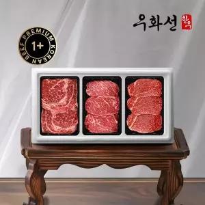 갤러리아 특선 숙성한우 1+등급 로스세트 1호(등심600+채끝500+안심200/총 1.3kg)