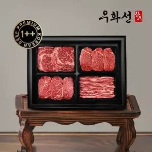 갤러리아 [지함]숙성한우 1++투뿔 VVIP 선물세트(등심+안심+채끝+특수부위/총3