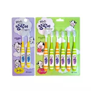 (3-5세)(2개입) 말랑이 칫솔/키즈/아기/주니어/아동/어린이/세트/양치/유아용/유아/치솔/영유아/캐릭터