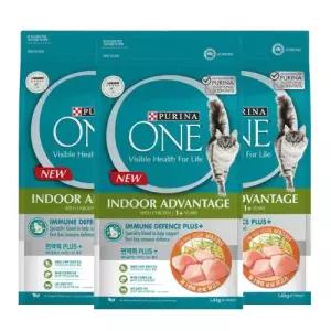 퓨리나 원 캣 인도어 1.4kg x 3개