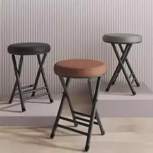 심플 간이 보조 행사 접이식 등받이 쿠션 의자 2종 접이식행사의자 보조의자