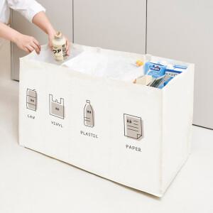 가정용 재활용 분리수거함 일체형 4칸