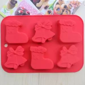 겨울방학놀이몰드 크리스마스 장식 비누 만들기 석고몰드 (WFJ19DS)