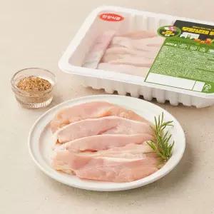 [한강식품] 무항생제 닭가슴살 슬라이스 구이 400g