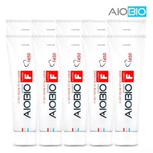 [아이오바이오][치과전용] 아이오바이오 F 치약 충치전문 1450ppm 기능성 고불소 치약 100g 10개
