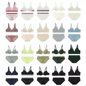 [코데즈컴바인이너웨어](강남점)스포츠/프리컷/노와이어 여성세트 25종택1 (CFWBR162+251)