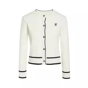 [JJ지고트](대구신세계)도트 디테일 골지 가디건 GRBN1CD261