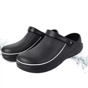 편안한 쿠션감 EVA 소재 주방화 조리 신발 방수슬리퍼 (WFK28KA)