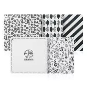 시라쿠스 3구 인덕션매트 세트 사각 (소)+(중)+(대)