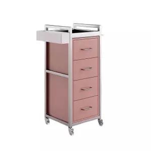 츄레이 미용실 트레이 헤어소품 웨건 롯드 수납