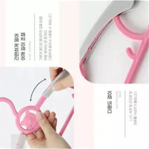 돼지네만물상 아동 어깨조절 옷걸이 15개 곰돌이캐릭터옷걸이 _15P