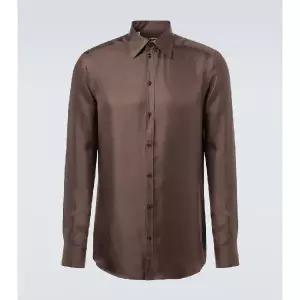 돌체앤가바나 실크 트윌 드레스 셔츠 TP559548737