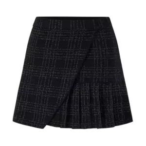 랩 플리츠 체크 미니 스커트 DP4WH001A)