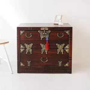 오동나무 나비 (조각) 제기 보관함(75센티)