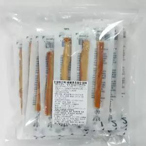 오징어스틱 600g 진성푸드 지퍼백 대용량 개별포장 패스츄리 바베큐조미오징어