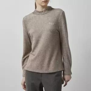 올리비아로렌 레이스반넥 골지티셔츠 VOBAL4W9111 (42011664) 514669