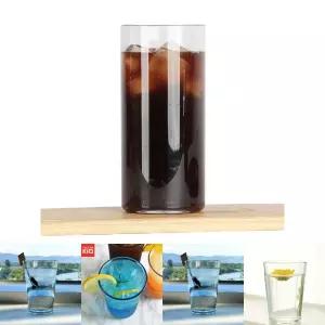 트라이탄 일자컵B 15호 투명 430ml/음료/컵/예쁜/맥주/우유/어린이용/물/개인/업소용/커피/커피용/얼음