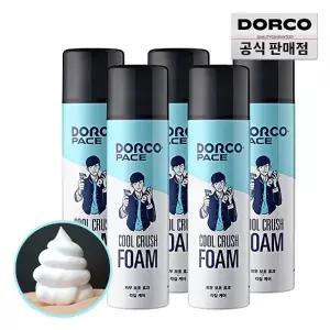 도루코 페이스 대용량 쿨크러쉬 쉐이빙폼 250ml 5개