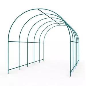 아치형 비닐 하우스 활대 파이프 지지대 자재 조립식 프레임 온실 텃밭 창고 골조 뼈대 강관