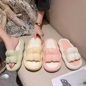 [하프클럽/]귀여운 구름슬리퍼 발이편한 여성 사무실 실내화