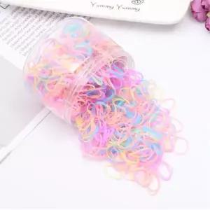 [하프클럽/]1000개 머리 라 머리끈 고무줄 헤어 대용량 헤어끈