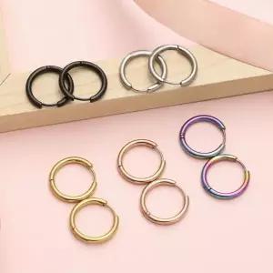 [하프클럽/]패션반지 링귀걸이 반지 기본 귀걸이 써지컬스틸