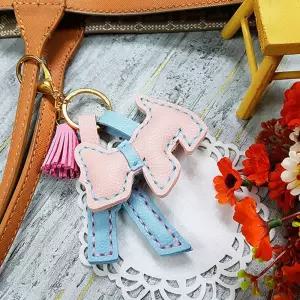 가죽 강아지 열쇠고리 만들기 -1인세트/공예/DIY/키링/공예용/공작용/취미용/패키지/세트/열쇠걸이/학생