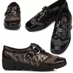 [하프클럽/]여성 통굽 로퍼 사무용 구두 직장인을 위한