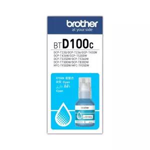 브라더 정품 프린터잉크 BTD100C 파랑