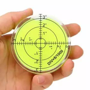 원형수평계 수평대 측량자 평행자 미니 휴대용