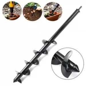 모종 심기 파종 구멍 땅파기 전동 드릴비트 4x45cm B/가드닝/가정용/만들기/공구/농작업/다용도/오거/대체